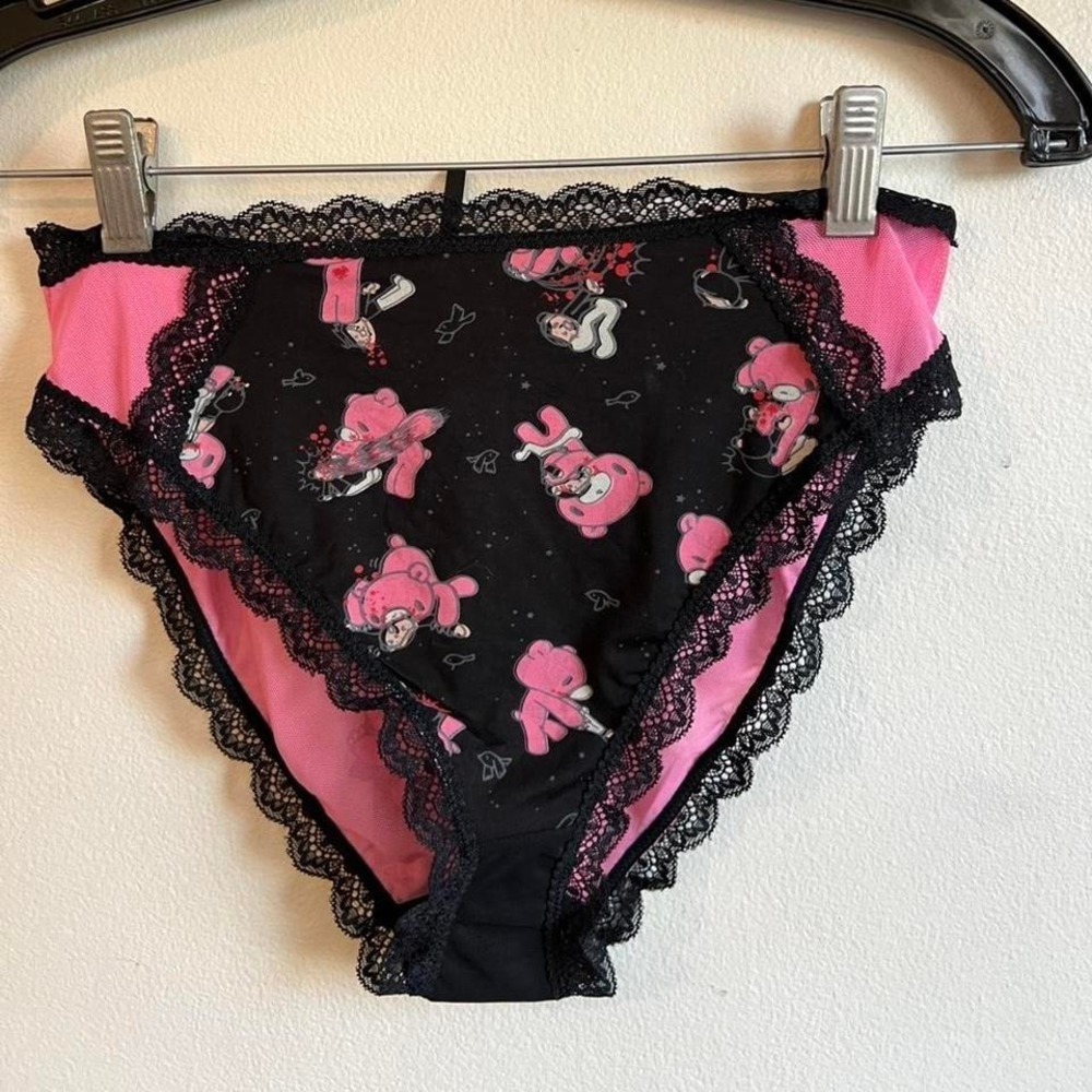 killstar gloomy bear panty goth anime kawaii size large